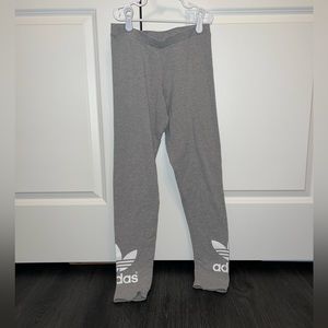 VGUC GREY ADIDAS LEGGINGS
